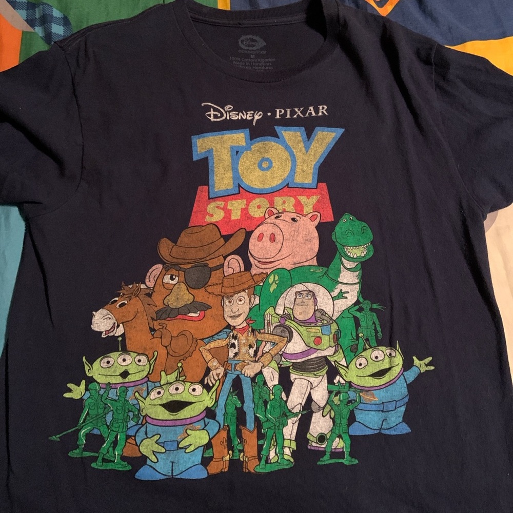 Vintage Toy Story Shirt-Medium